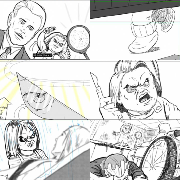 Story Artist: Mark Simon - Cult of Chucky - Horror Film