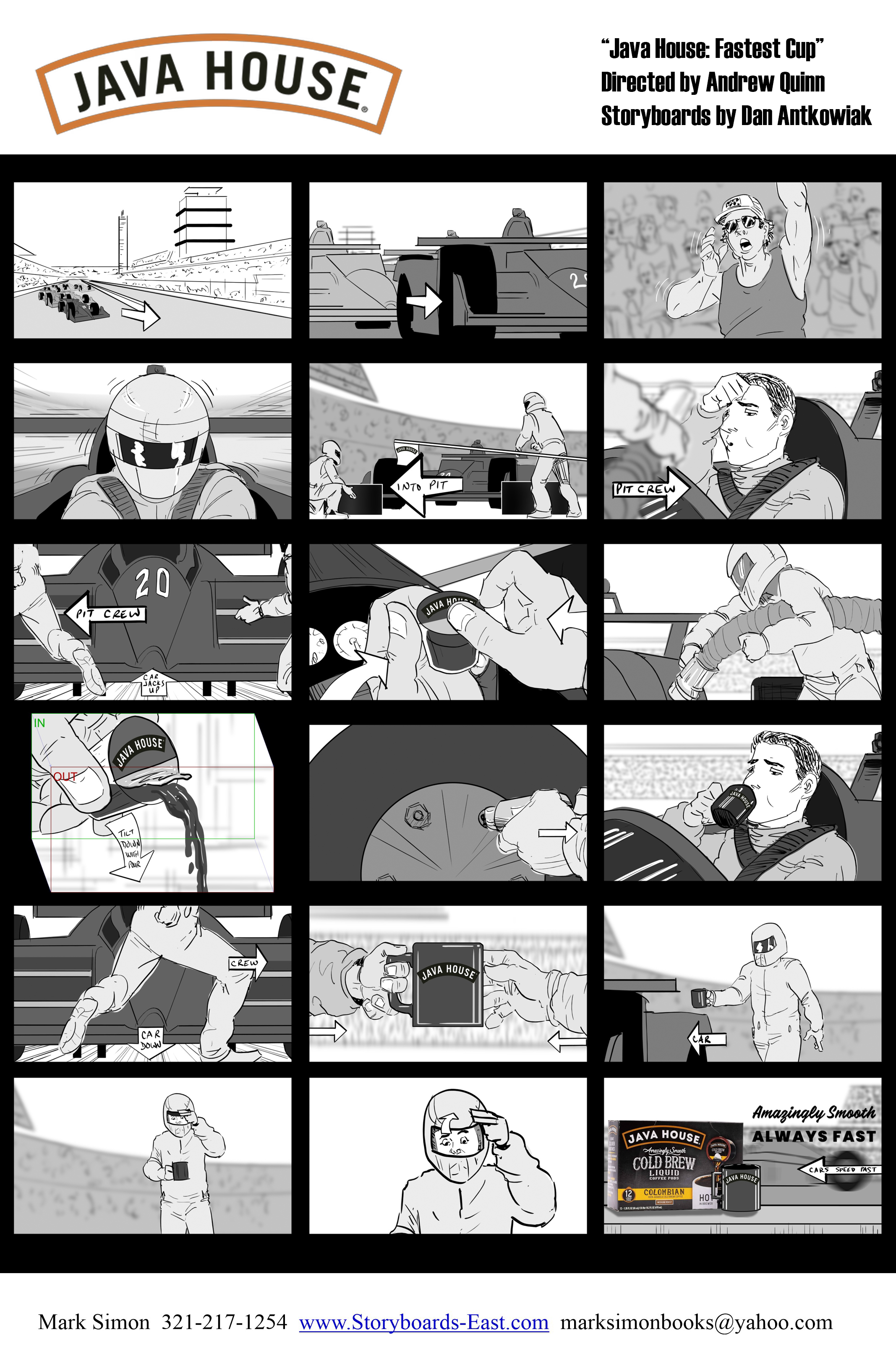 Story Artist: Dan Antkowiak - Java House: Fastest Cup